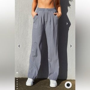 LIONESS pinstripe tailored pant